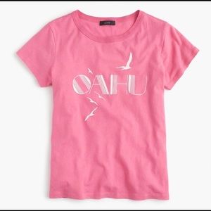 JCREW OAHU PINK SHIRT XXS